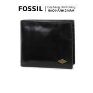 Ví da nam Fossil RYAN ML3829001 da thật màu đen