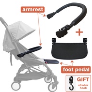 Stroller Accessories For Babyzen Yoyo Baby Time Yoya Footrest Baby Throne Infant Carriages 16Cm Feet Extension Pram Footboard