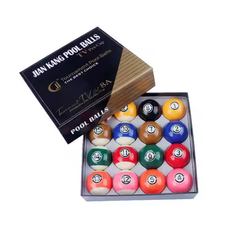Hot Selling 8A Grade Tournament Pool Balls Billiard Ball 57.2mm 16pcs/box