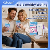 ACCUFAST Sperm Test Kit For Male Pregnancy Preparation Accuracy 99% Sperm Count Test
