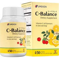 Umeken C-Balance Chewable Vitamin C Supplement, Adults Children High-Efficiency Immune Support, Coni