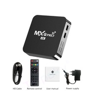 Tripsky Android tv box MXQ pro Android 13.0 OS 16G RAM 256G ROM STB TV BOX DIGITAL 4K HD Smart Tv Bo