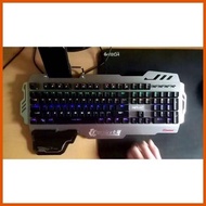 ☈ ➲ 🅸 7pin PK900 Membrane Keyboard Illuminated Gaming Keyboard