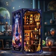 Custom CE Certified US Markets Book Nook Custom DIY Doll Houses Friendly Minicity Book Nook Miniatur