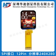 6 cm tft LCD Screen Display 240x280 HD IPS Color Screen spi mcu Interface LCD Screen