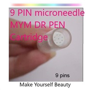 [CLEAR] JARUM Catridge DERMAPEN 9 PIN Needle Bopeng Jarum MTS Untuk BOPENG Sedang - Berat