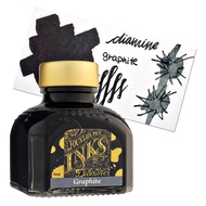 British Diamine Fountain Pen Ink Bottle, Diamine Graphite Ink Bottle 80ml
