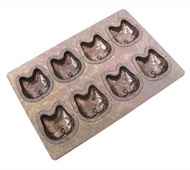 千代田 x 富澤 貓咪🐱 Chiyoda x Tomiz Made in Japan 日本製 松永製作所 可愛模具 有 黑色MB天板 金/銀天板 8連模 最貴最高級 最唔痴模 小貝殼 栗子 檸檬 柴犬