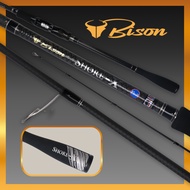 คัน BISON SHORE-X 2025 คันตีเหยื่อปลอมชายฝั่ง ตกปลาวัง S862MH-(ต่อกลาง) One