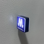 Japan Tokyo Osaka Subway Light Up Fridge Magnet Sticker Ticket 711 FamilyMart Convenience Store