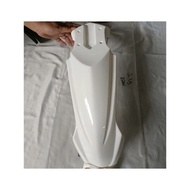 White yz85 front mudguard