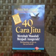 Buku 40 Cara Jitu Merubah Masalah Menjadi Anugerah, Buku Saku