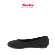 YK8 BATA Women Black Flats - 5516562