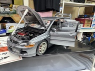 出售 95%new 1:18 三菱 Mitsubishi Lancer Evolution IX GSR 9 代 evolution 9 RS MR 1/18 GTR R32 R33 R34 evo 