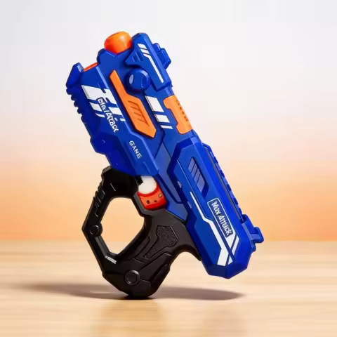 Soft Dart Gun for Kids Adults with Safe EVA Bullets 10m Shooting Range Darts Included for Outdoor Pl