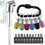6Pcs 1/4 Inch Hex Shank Screwdriver Bit Holder Universal Bit Holder Keychain Drill Bit Holder SHOPQJ