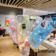 OPPO A17 A17K A95 A94 A83 A79 A79K A74 A73 A31 A9X A8 A7X A1 F5 F9 F11 F19 Pro Exclusive Custom Shiny Starry Sky Diamond Bear Mobile Phone Case Cover