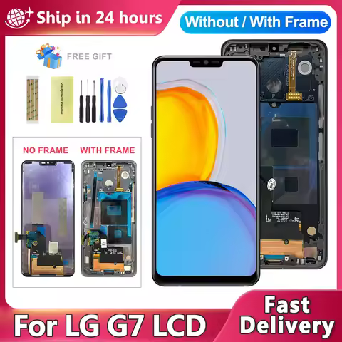 6.1'' LCD For LG G7 ThinQ LCD Display Touch Screen Digitizer Assembly Replacement For LG G7 ThinQ G7