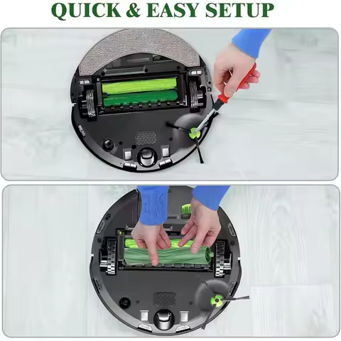 Replacement Parts Kit for Combo 10 Max,Combo J9+,Combo J7+/Plus Robot Vacuum Cleaner Parts