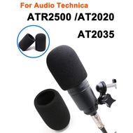 For Audio-Technica AT2020 ATR2500 AT2035 Black Mic Replacement Sponge Cover
