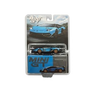 Mini GT 784 Lamborghini Aventador SVJ 63 Blu Aegir 1/64 (Box/Blister) Đồ chơi mô hình xe hơi