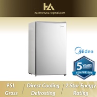Midea 95L Single Door Refrigerator MDRD142FGD