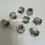 Standard Wheel Nut Model RN M.12 Thread 1.5 Key 19