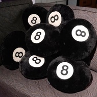 8ball Pillow Number 8 stussy 8ball Black Soft Fur (8ball) eight ball