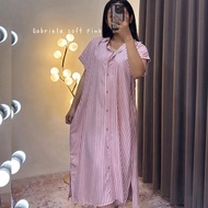 KEMEJA ANFAS || Gabriela Busui Friendly Daster || Oversized Maudy Midi Daily Shirt Dress