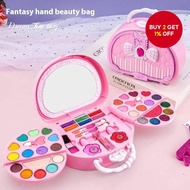 New Princess Makeup Set with Handbag, Ideal for Pretend Play and Birthday Gifts Set Solekan Puteri B