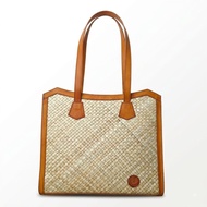 BERNIE Shakira Havana Bag Leather and Purun Tote Bag