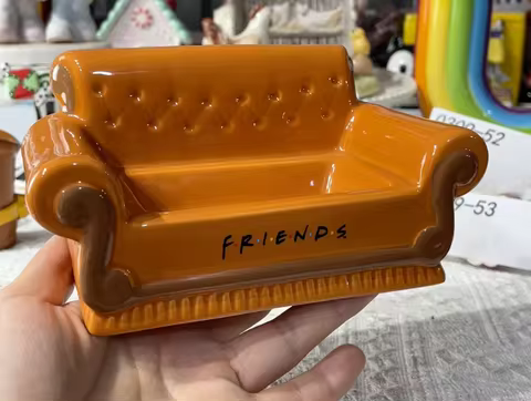 New Friends TV Show Ross Rachel Monica Chandler Joer Phoebe Central Perk ceramic Sofa