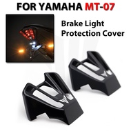 NEW f Motorcycle Rear Tail Lamp Shell Signal Flashing Light Protective Cover For YAMAHA MT-07 mt0