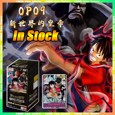 Hot Original Bandai One Piece OP09 Booster Box Anime The End Of The New World Japanese Version TCG C