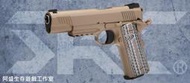【阿盛生存遊戲工作室】SRC CO-732D SR45A1 沙色 全金屬 CO2槍 M45A1 M1911