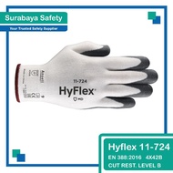 ZARGO Ansell HyFlex 11-724 Mechanical Safety Gloves