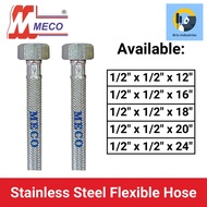 Meco Stainless Steel Lavatory Flexible Hose Toilet Bowl Lavatory Water Closet Brix Industries Manila