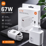 Xiaomi 67W Power Adapter Suit Charger USB-A EU Plug Fast Charging