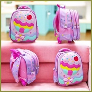 ❡ ● ✈ ♞Kuromi trolley bag melody sanrio trolley bag children's backpack for elementary school kinde