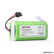 14.4V 2600/3000/3500mAh Li-ion Battery For Conga Excellence 990 950 1090 1790 1990 Ecovacs Deebot N79 Eufy Robovac 15S 3