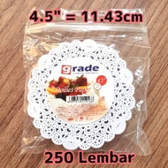 4.5" Round Grade Paper Doilies Lace Cake Doyleys Doyleys Dolley Doily Doyles Doyley Doyleys Paper