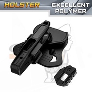 CQB G17 Glock Tactical Holster Left Handed-Right Handed Gel Blaster Universal Holster Glock Toys