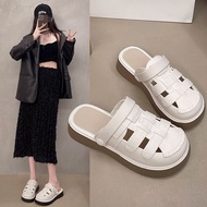 3cm sole slippers made of waterproof plastic, available in 2 colors, easy to walk in, 2 styles HM100