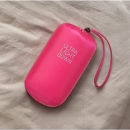UNIQLO Stuff Sack | Ultralight Down Jacket Pouch | PINK PINK