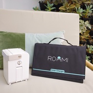 【Roommi】多功能行動電源供應器 小電寶 純色白+40W太陽能電板