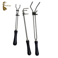 [kokiya] Crucible Tongs Crucible Clamp Portable Crucible Holder Tongs Ceramic Crucible Dish Cup Tong