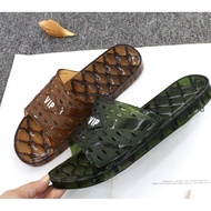 VIP plastic bathroom slippers/Blue-brown:36,37,38...44