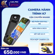 K7/K-CARE Car Mirror Dash Camera 7 inch Full HD 1080P touch screen -