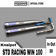 Standard Racing Exhaust for Honda Win 100 PnP Grand astrea C70 Win 100 Kharisma