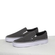 Sepatu Vans Slip on Pria Tanpa Tali Casual Kanvas Simpel Anti Licin Sekolah Termurah Terlaris 36-44